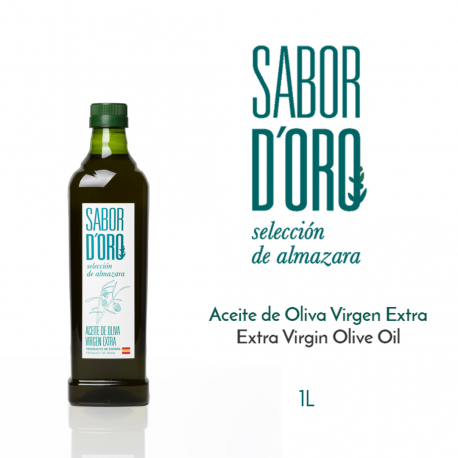 Caja 12 unidades - Aceite de Oliva Virgen Extra SABOR DE ORO® selección de almazara 1L