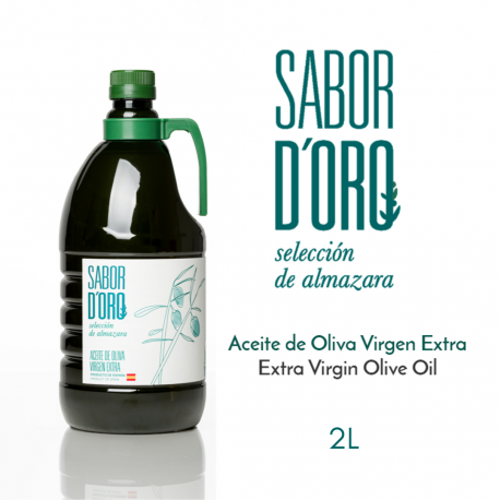 Caja 8 unidades - Aceite de Oliva Virgen Extra SABOR DE ORO® selección de almazara 2L