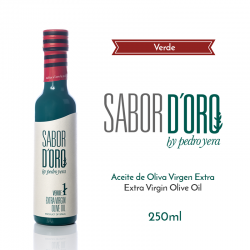 Aceite de Oliva Virgen Extra SABOR DE ORO by pedro yera Verde 250 ml