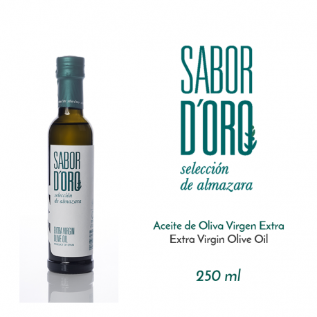 Aceite de Oliva Virgen Extra SABOR DE ORO selección de almazara 250 ml